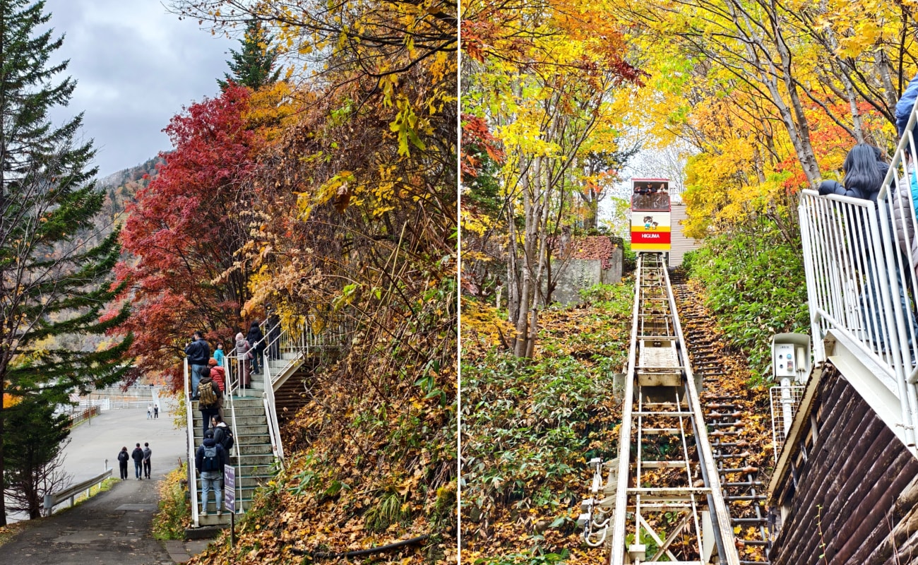 北海道 ｜2025 尋找楓紅角落。北海道神宮。豐平峽岩壁楓葉