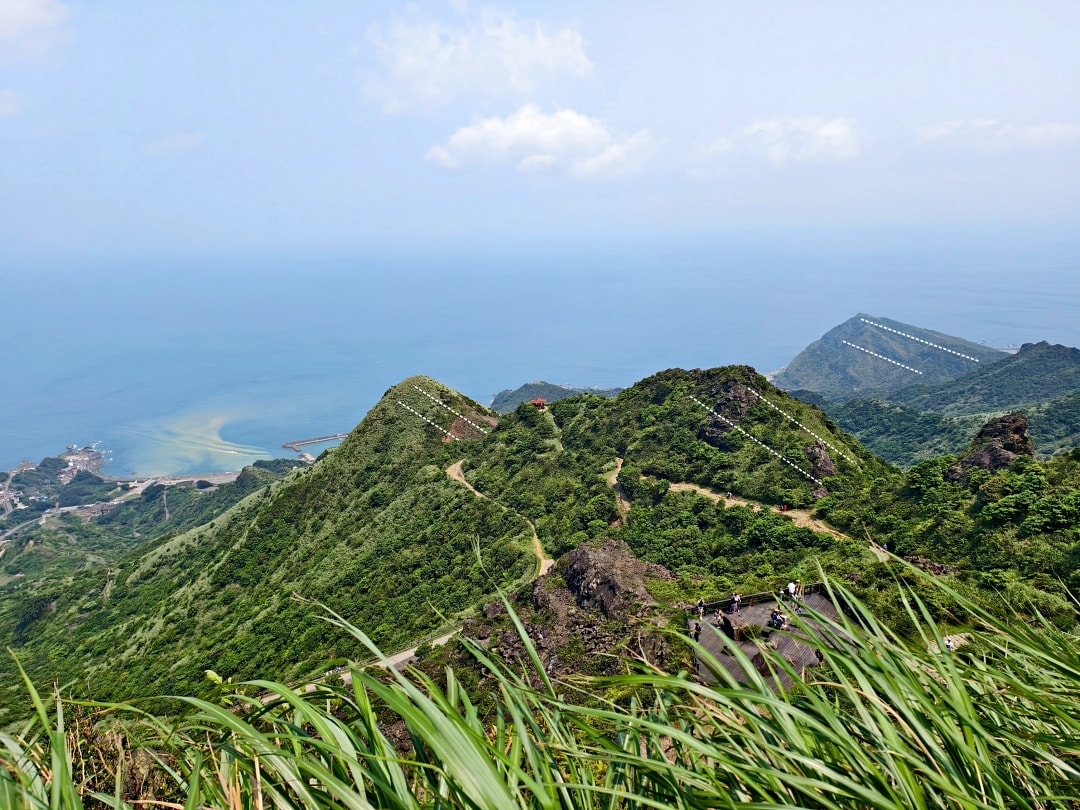 爬山日記｜金瓜石黃金稜線。茶壺山半屏山